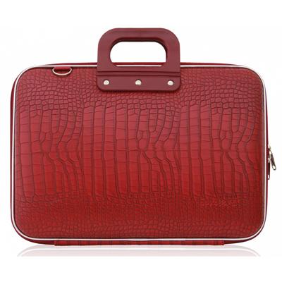 Bombata laptoptas Cocco 43 x 33 cm kunstleer rood 2-delig