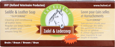 Zadelzeep Excellent staaf 280gr Lemon Zadelzeep Excellent staaf 280gr Lemon