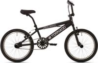 Royal Bmx fiets -bugatti tornado freestyle 20 inch - mat zwart - thumbnail