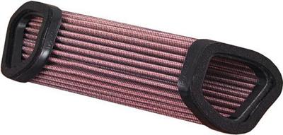 DNA vervangbaar luchtfilter "racing replac. air filter black