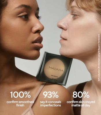 MÁDARA Air Equal Soft Silk Mineral Powder 3 Deep 9gr