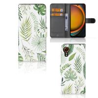 Samsung Galaxy Xcover 7 Hoesje Leaves - thumbnail
