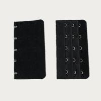 Op en Top Zwanger bh / Corset Verlenger 5 Haaks Zwart (per stuk) - thumbnail