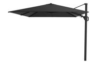 Platinum | Zweefparasol Challenger T² Premium 350 x 260 cm | Jet Black - thumbnail