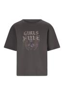 Like Flo winter slub jersey t-shirt meisjes teens - grijs - Eleah - thumbnail