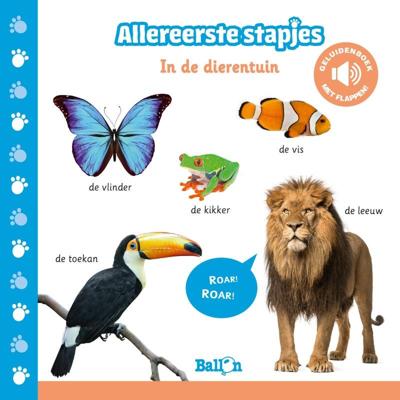 Standaard Uitgeverij Geluidenboek - in de dierentuin Standaard Uitgeverij Geluidenboek - in de dierentuin
