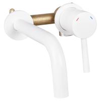 Wastafelmengkraan Differnz Inbouw Mat Wit Differnz - thumbnail