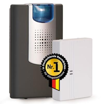 Draadloze deurbel Complete set Heidemann 70835 HX Action Draadloze deurbel Complete set Heidemann 70835 HX Action