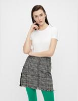 Dames ondershirt korte mouw - T-shirt vrouwen katoen - Slim fit aansluitend - thumbnail