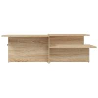 Salontafels 2 st bewerkt hout sonoma eikenkleurig - thumbnail