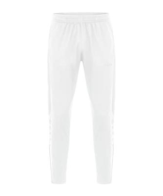 JAKO 9223 Polyesterbroek Power - Wit - XL JAKO 9223 Polyesterbroek Power - Wit - XL