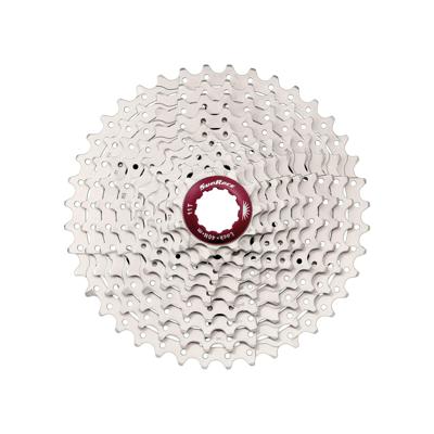 Sunrace csmx3 10 speed cassette 11-42t. zilver metallic
