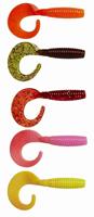 DAM Grup Curl Tail 7 cm UV Orange Silver - thumbnail