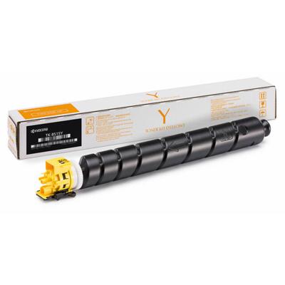 KYOCERA TK-8515Y tonercartridge 1 stuk(s) Origineel Geel KYOCERA TK-8515Y tonercartridge 1 stuk(s) Origineel Geel