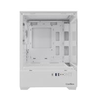 ATX Semi-toren BehuizingCoolBox COO-CHA-GM200W-0 Wit Groen - thumbnail