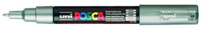 Paintmarker uni posca pc1mc ef zilver | 6 stuks