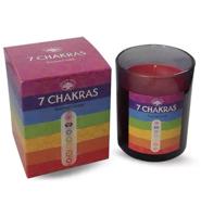 Green Tree Geurkaars 7 chakra (210 gr) - thumbnail