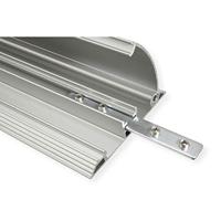 ROLINE kabelgoot, aluminium, 92 x 22 mm, zilver, 1,1 m - thumbnail