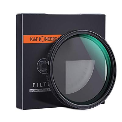 K&F Concept variabel ND Filter ND2-ND32 Nano X - 72mm - thumbnail