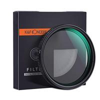 K&F Concept variabel ND Filter ND2-ND32 Nano X - 62mm - thumbnail