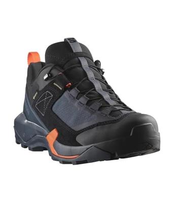 Salomon X ULTRA ALPINE GORE-TEX Lage Wandelschoen Heren Blue Nights/Black/Red Orange 8,5 Salomon X ULTRA ALPINE GORE-TEX Lage Wandelschoen Heren Blue Nights/Black/Red Orange 8,5