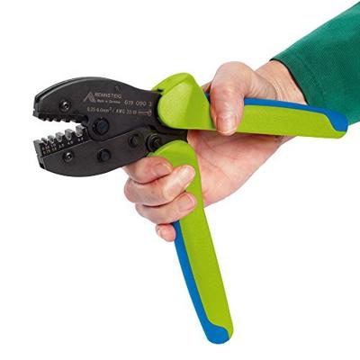Rennsteig Werkzeuge PEW9.45 619 045 3 Krimptang Ongeïsoleerde platte connectoren 0.1 tot 2.5 mm² Rennsteig Werkzeuge PEW9.45 619 045 3 Krimptang Ongeïsoleerde platte connectoren 0.1 tot 2.5 mm²