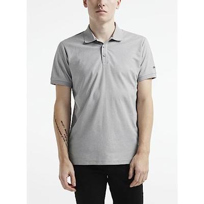 Craft Core Unify Polo Heren Dk Grey Melange XL