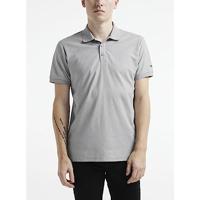 Craft Core Unify Polo Heren Dk Grey Melange XL - thumbnail
