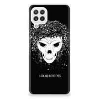 Silicone Back Case Samsung Galaxy A22 4G | M22 Skull Hair - thumbnail