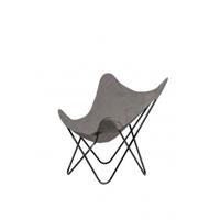 Hoes Vlinderstoel Grijs - thumbnail