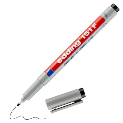 Edding Foliestift 151 F non-permanent pen 4-151001 Zwart
