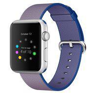 Nylon bandje - Paars - Geschikt voor Apple Watch 44mm / 45mm / 46mm / 49mm