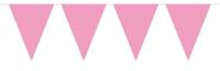 Roze Mini Vlaggenlijn - 3 meter - thumbnail