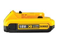 DEWALT 18V 2Ah XR-Li-Ion Schuifaccu DCB183 oplaadbare batterij - thumbnail