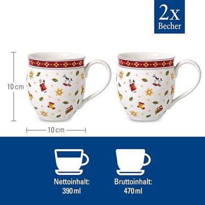 Villeroy & Boch Toy's Delight Beker 0,34 l, 2 stuks Villeroy & Boch Toy's Delight Beker 0,34 l, 2 stuks