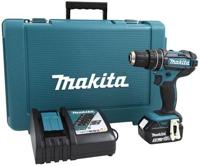 Makita DHP482RF 18V (Klop)boor-schroefmachine 3.0Ah - geleverd met 1 accu - thumbnail