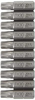 Wera 05072411001 867/1 Z DIY SiS TX-bit Aandrijving: 1/4 (6,3 mm) Uitvoering: TX TX 30 25 mm Wera 05072411001 867/1 Z DIY SiS TX-bit Aandrijving: 1/4 (6,3 mm) Uitvoering: TX TX 30 25 mm