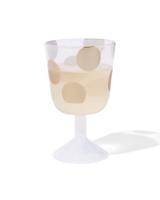 HEMA Wijnglazen goud 4 stuks - thumbnail