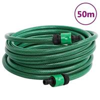 VidaXL Zwembadslang 50 m pvc groen - thumbnail