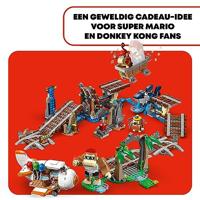 LEGO super mario - uitbreidingsset: diddy kongs mijnwagenrit constructiespeelgoed (71425) - thumbnail