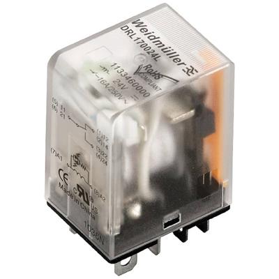 Weidmüller DRL273730L Steekrelais 230 V/AC 10 A 2x wisselcontact 20 stuk(s)
