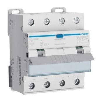 Hager ADX482D Aardlekschakelaar/zekeringautomaat 4-polig 32 A 0.03 A 400 V Hager ADX482D Aardlekschakelaar/zekeringautomaat 4-polig 32 A 0.03 A 400 V