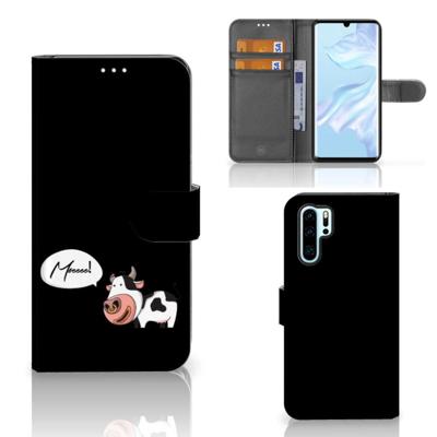 Huawei P30 Pro Leuk Hoesje Cow Huawei P30 Pro Leuk Hoesje Cow
