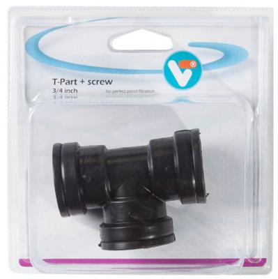 T-part met screw 3/4 Inch vijveraccesoires VT - Vt