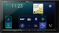 Pioneer SPH-DA230DAB Zwarte Bluetooth-mediareceiver voor in de auto - thumbnail