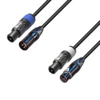 Adam Hall 5 STAR H PCON A 1000 combikabel XLR naar powerCON 10 m - thumbnail