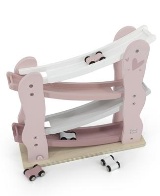 Label Label Autoglijbaan Roze