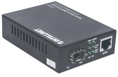 Intellinet 510493 Netwerk mediaconverter LAN, SFP 1 GBit/s Intellinet 510493 Netwerk mediaconverter LAN, SFP 1 GBit/s