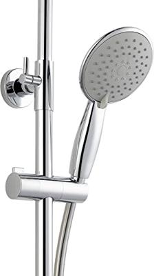 Saqu Eurotrend 225 regendoucheset met 4 straalsoorten Ø23cm chroom