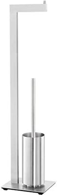 Zack Linea Toiletbutler 73X16.8X12.7cm Mat Gesatineerd RVS 40382 Zack Linea Toiletbutler 73X16.8X12.7cm Mat Gesatineerd RVS 40382